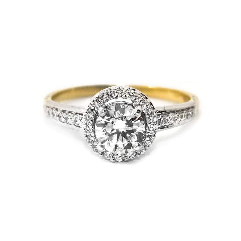 Altr Solitaire Halo Diamond Ring - Grieve Diamond Jeweller