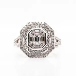 Cluster Diamond Ring