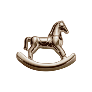 Stow Rose Rocking Horse Charm
