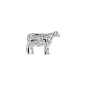 Stow CZ Cow Charm