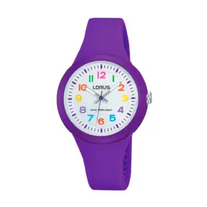Lorus Purple Analogue Watch