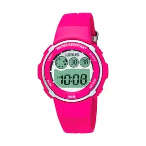 Lorus Pink Digital Watch