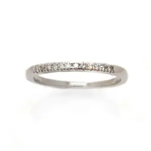 White Gold Diamond Wedder