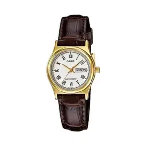 Casio Ladies Leather Watch