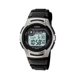 Casio Black & Silver Watch