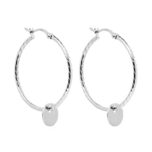 Najo Silver Hoop Earrings