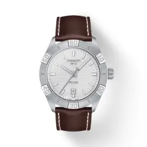 Tissot PR100 Leather Watch