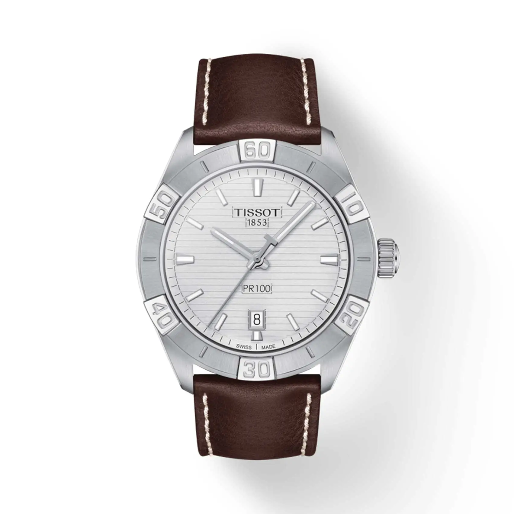 Tissot PR100 Leather Watch