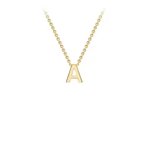 9ct Yellow Gold Letter Pendant