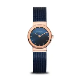 Bering Blue Mesh Watch