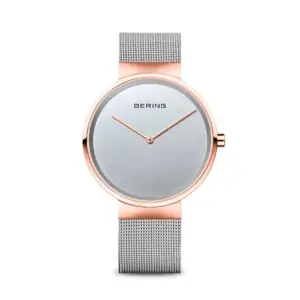 Bering Bitone Rose Mesh Watch