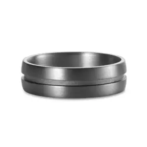 Tantalum Gents Brushed Wedder