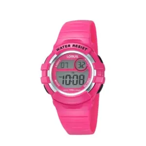 Lorus Pink Digital Watch