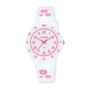 Lorus Pink Daisy kids Watch