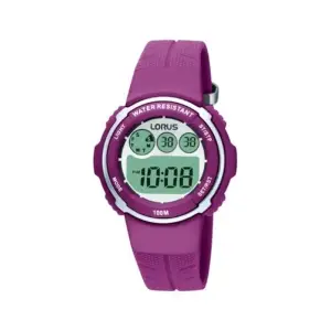 Lorus Purple Digital Watch