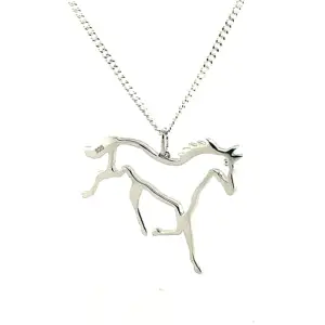 Silver Horse Pendant