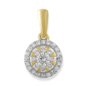 Diamond Cluster Pendant