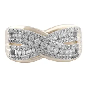 9ct Diamond Dress Ring