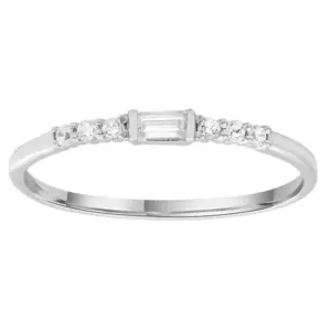 White Gold Diamond Stacker