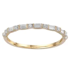 Baguette Diamond Stacker