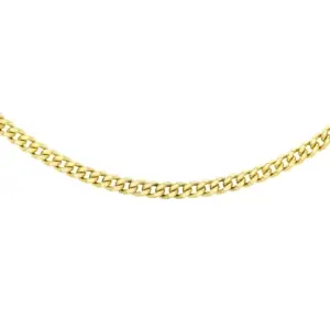 9ct Gold 45cm Curb Chain