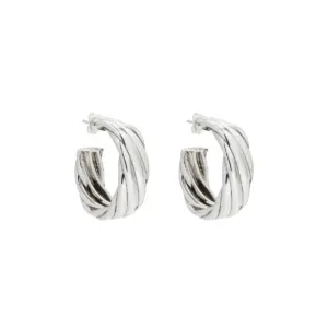 Najo Silver Hoop Earrings
