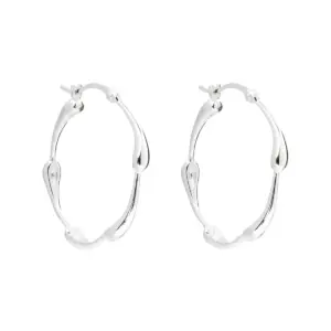 Najo Silver Hoop Earrings