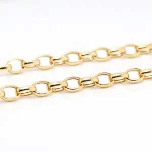 Gold Oval Belcher Bracelet