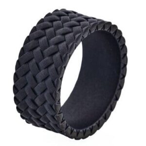 Ion Plated Black Stainless-Steel Ring