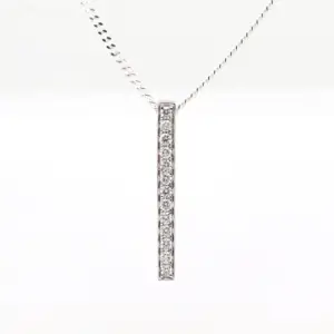 Diamond Drop Pendant