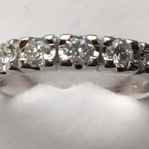 Diamond white Gold Ring .50ct