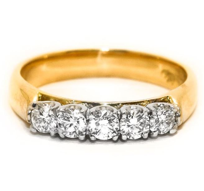 Platinum Diamond Eternity Ring 1.20ct - NZ Diamonds