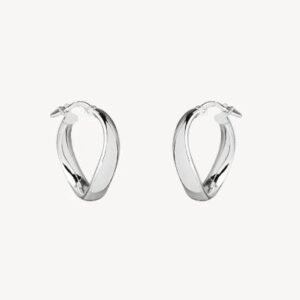 Najo Eddy Silver Hoop E6120