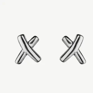 Najo STG Cross Stud Earrings