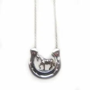 Stirling Silver Horseshoe Pendant