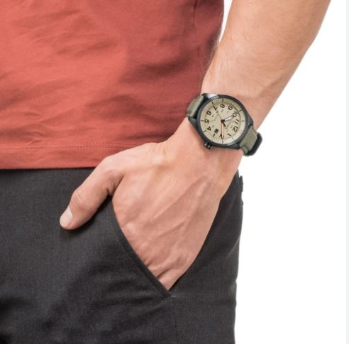 Citizen Gents Eco Drive Tan Strap AW5005-12X - Image 2