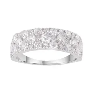 9ct White gold Diamond 2 ct Ring  IGR-39181-200-W