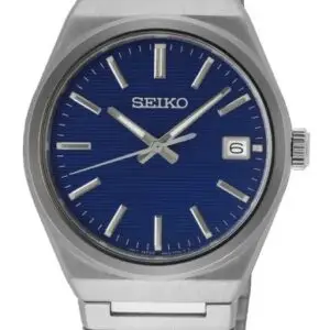 Seiko Stainless Steel Blue Dress SUR555P