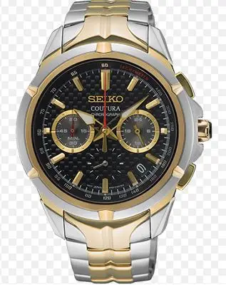Seiko Coutura Two Tone Chronograph Watch