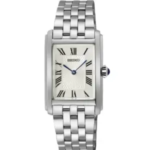 Seiko Ladies Stainless-Steel Square Watch