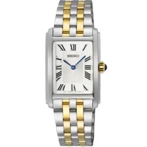 Seiko Ladies Square Bitone Watch SWR087P