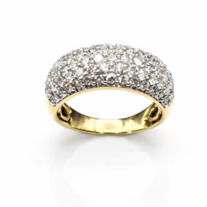 18ct Yellow & White Gold 2ct Diamond