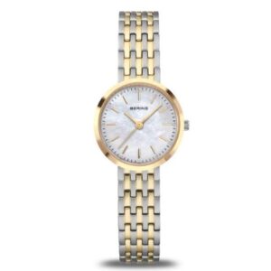 Bering Ladies Weber Mother-of-Pearl Dial Bi-Tone Watch