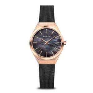 Bering Ladies Rose Gold Mother-of-Pearl Dial Watch