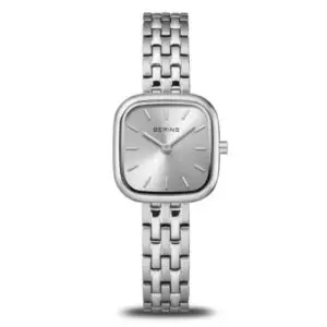 Bering Classic Square Faceted Analogue Watch