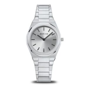 Bering Ladies Stainless Steel Bracelet Silver Dial Watch