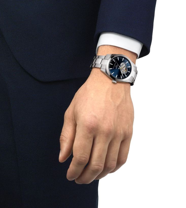 Tissot Gentleman Open Heart T127.407.11.041.01 - Image 2