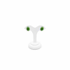 Greenstone Stud Earrings – Large