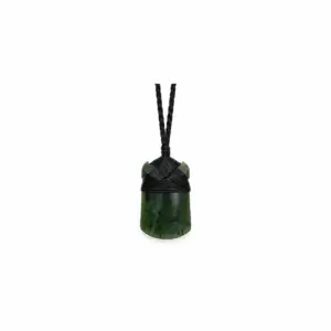 Greenstone Toki Pendant on Cord