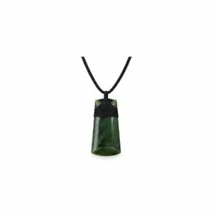 Greenstone Toki Pendant on Cord
